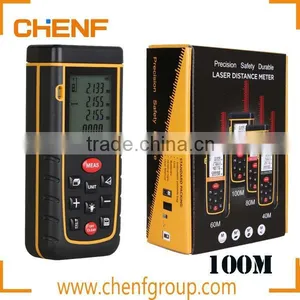 Newest Design Area Volume Measurer Range Finder Accuracy 2mm 100m Laser Distance Meter thumbnail-1