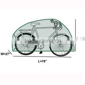 0utdoor Waterproof Polyester Bike Cover Green Color thumbnail-3