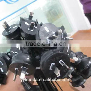 Australia Standard 3 Pin Power Plug,3 Core Power Cord With SAA Approval thumbnail-1