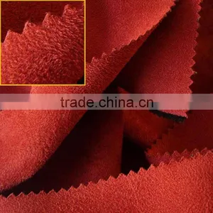100% Polyester Double Sided Brushed Microsuede Fabric/ Sofa Fabric/ Home Textile/ Furniture Fabric/ Fabric Sofa thumbnail-1