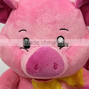 Luckiplus Hot Sale First Class Adorable Pink Pig Family Safe Technology Toy For Kids thumbnail-2