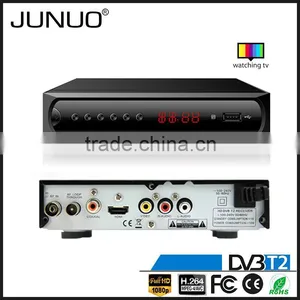 JUNUO Shenzhen Manufacture Best Quality Low Price 1080p HD Mstar 7t01 Dvb-t2 tv Decoder Set Top Box Zimbabwe thumbnail-2