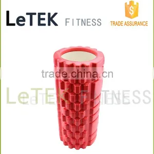 Hollow EVA Foam Pilates Yoga Roller Grid Fitness Exercise Physio Gym Back Massage Tool thumbnail-1