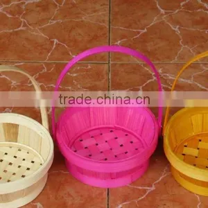 Cute Bamboo Basket for Fruit thumbnail-1