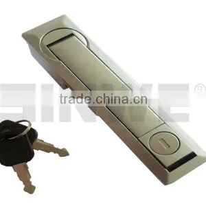 Black or Chrome Plating Zinc Electrical Door Panel 3-point Lock thumbnail-1