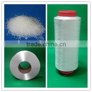 Wicking Material Supplier, Polyester Poy White Color, z Twist Polyester Yarn thumbnail-1