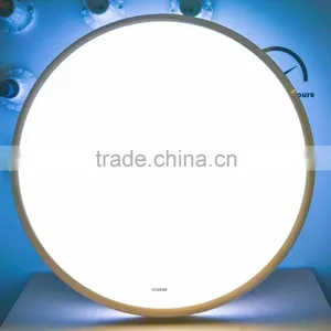 TIWIN 27w Warm White Wireless Dimmable RGB CE ROHS Led RGB Ceiling Lamp With Remote Controller Smart Lighting thumbnail-1