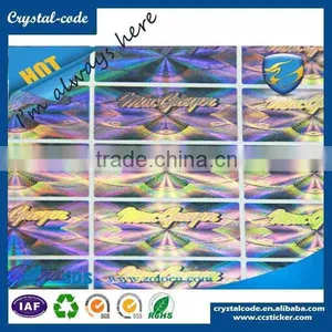 Self Adhesive Custom Hologram Label Stickers thumbnail-5