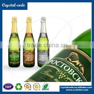 Print Paper Manufacturers Adhesive Wine Label Paper Plastic Wine Bottle Label thumbnail-5