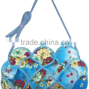 China Factory High Quality Leather Bag Long Single Strap Beautiful Color Choice thumbnail-1
