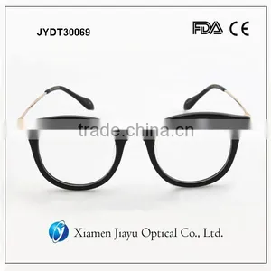 Handmade Acetate Round Metal Frame Reading Glasses thumbnail-3