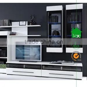 TV-2319 NEW Fever High Gloss TV Stand thumbnail-1
