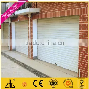 HOT!! Railing Aluminum Door Profiles for Roll up Shutter/aluminum Gate Design Roller Shutter Door Extrusion Profile Factory thumbnail-4
