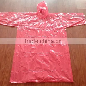 PE Disposable Raincoat With Total Virgin Material and Special Hgih Quality thumbnail-1