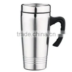 450ml Auto Mug With Handle Steel Mug With Lid thumbnail-1