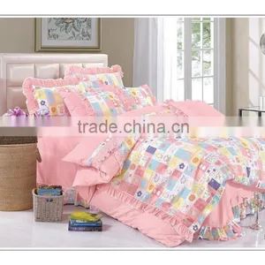 Single Size Reactive Printed Kids Cartoon Bedding Set thumbnail-1