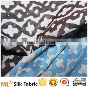 Silk Printed Fabric High Quality thumbnail-2