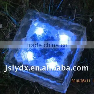 High Quality!Solar Ice Brick Outdoor LED Light!Hot Sale! thumbnail-1