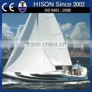 Hison Factory Direct Sale Fishing FIBERGLASS Sail Boat thumbnail-1