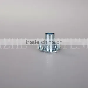 Tee Nut Furniture Screw Nuts With Four Prongs thumbnail-1