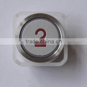 Elevator Push Button CA02, Stailess Steel, thumbnail-1