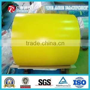 SPCC , Color Coated Cold Rolled Steel Coils With Blue Color and Yellow Made in China thumbnail-6
