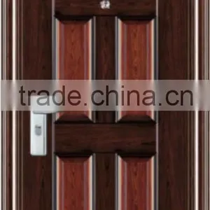 Safe Room Interior Metal Steel Door Skin Steel Door Apartment thumbnail-2