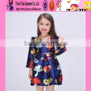 2016 Sweet Girls Kids Wedding Dresses Top Quality Original Baby Kids Dresses for Weddings thumbnail-3