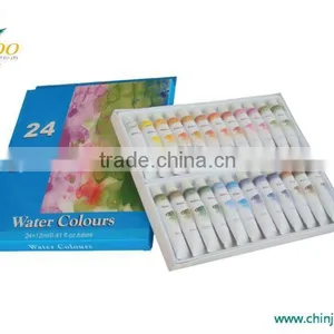 24 Colors 12ml Water Paint Set thumbnail-1