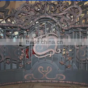 House Main Galvanized Iron Sheet Gate Design thumbnail-4