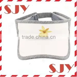 100%polyester uv Protection Wide Brim Funny Sun Visor Hat thumbnail-5