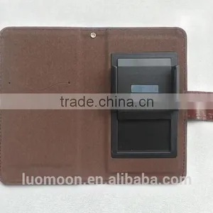 Canvas Flip Leather Phone Universal Case Cover thumbnail-3