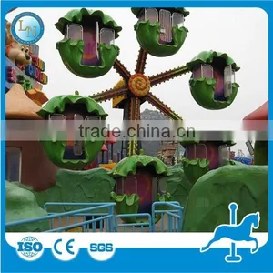 Outdoor Amusement Park Equipment Rides Decorative Mini Ferris Wheel for Kids thumbnail-4