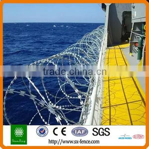 Cross Barbed Wire Coil Concertina Razor Wire thumbnail-4