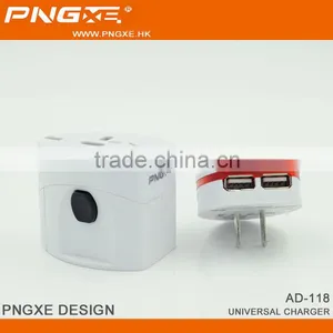 2016 PNGXE Hot Selling Universal Micro Usb Wall Charger for Mobile Phone Multi Port Usb Charger thumbnail-2