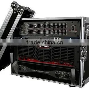12U DOUBLE WIDE DELUX AMPLIFIER RACK SYSTEM W/CASTERS thumbnail-1