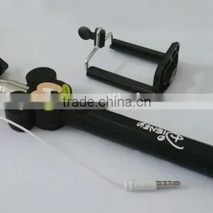 2015 Fashion Mini Foldable Monopod,Cable Take Pole Selfie Stick,Monopod Selfie-stick in Promotion! thumbnail-5