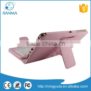 Leather Waterproof Tablet pc Wireless Bluetooth Keyboard Leather Case for Samsung thumbnail-3