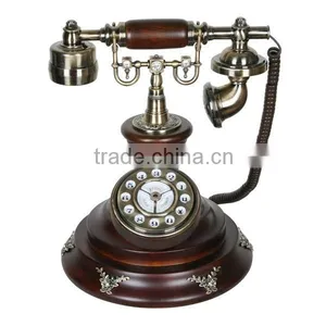 Old Style Telephone Decor Novelty Corded Phones For Home thumbnail-1