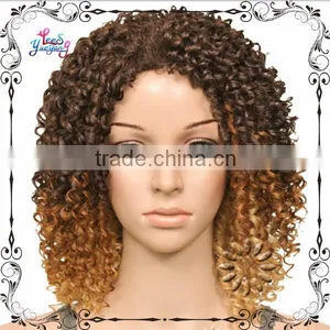 Shoulder-length Twist Kinky Curly Wig With Wholesale Price thumbnail-1