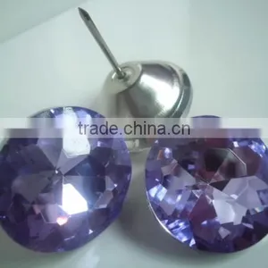 New Coming Trendy Style Crystal Rhinestone Button 22mm With Good Offer thumbnail-2