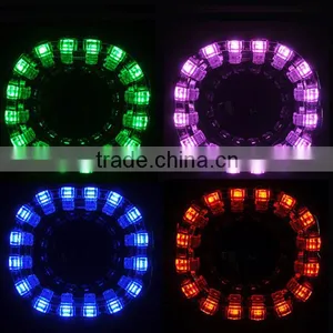 2014 Factory Hot Sale Square LED Angel Eyes for Car H4 Bixenon Projector Lens thumbnail-1