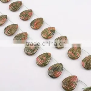 Unakite, Gemstone Beads,semi-precious Stone Beads thumbnail-1