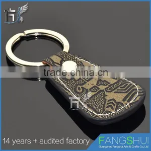 Personalized Custom Fabric Keychains Factory Price Wholesale thumbnail-5