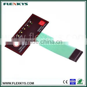 Embossing Key Poly Dome Non-tactile Feedback Led Membrane Switch thumbnail-2