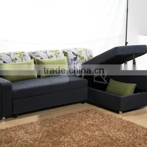 Multifunctional Fabric Corner Sofa Bed With Storage for Wholesales thumbnail-1