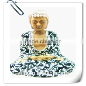 Resin Sitting and Closing Eyes Hindu God Craft for Home Decoration thumbnail-1