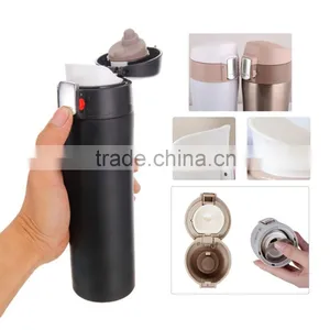 Black Vacuum Cup Double Wall, Daily Use Stainless Steel Tumbler, Drinkware Vacuum Tube Cup thumbnail-2