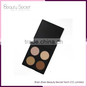 Customized 4 Color Makeup Eye Shadow Contour Highlighter Palette NEW thumbnail-2