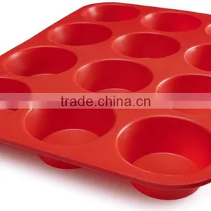 Lightweight Cupcake Mold BPA Free 100% Food Grade Microwave and Dishwasher Safe thumbnail-5
